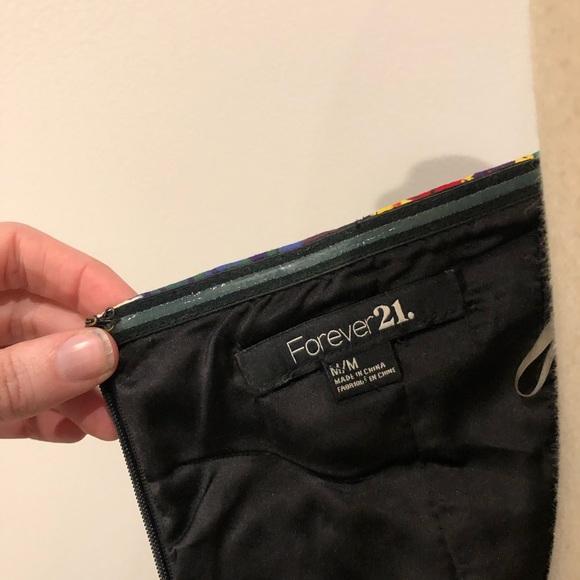 Floral strapless mini dress - Picture 5 of 5